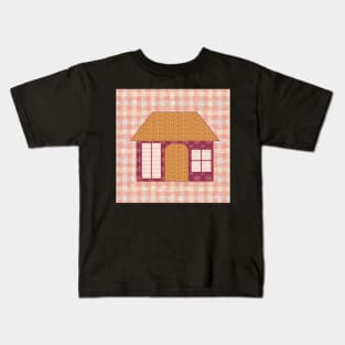 Little Pink and Mustard house Kids T-Shirt